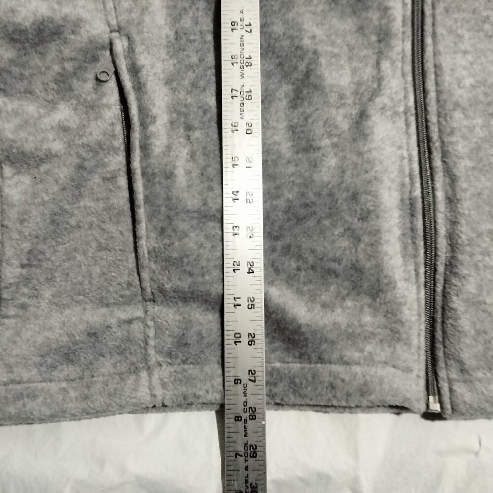 Columbia Men's Mount Grant Fleece Full Zip Jacket Gray XL XM1247-062 - Picture 3 of 6